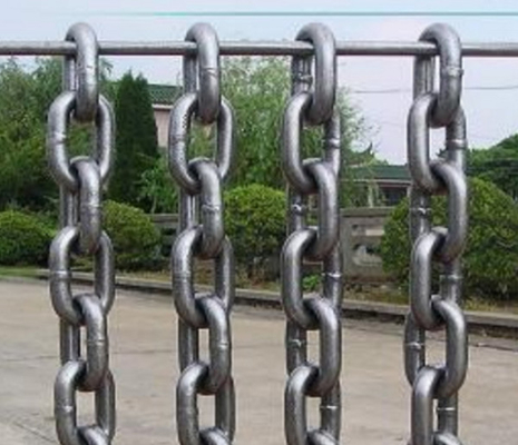 गैल्वेनाइज्ड DIN 5684 चेन 10mm गैल्वेनाइज्ड चेन M4 - M22 0.35kg/M