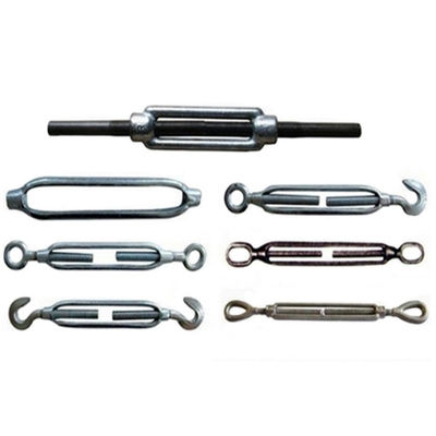 गैल्वेनाइज्ड सेल्फ कलर वायर रस्सी टर्न बकल 16 मिमी DIN1480 M5 - M56