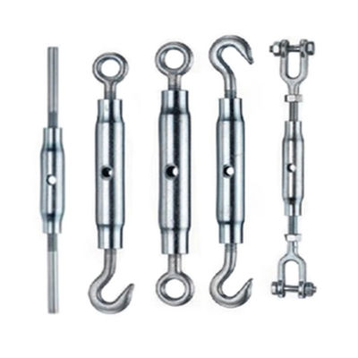 जिंक प्लेटेड टर्न बकल DIN1478 टर्नबकल मिश्र धातु इस्पात M6 - M48